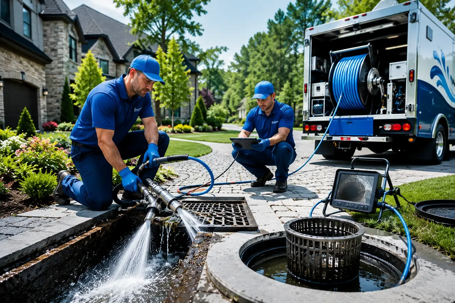 Local outdoor drain cleaning professionals in Mirando City, TX