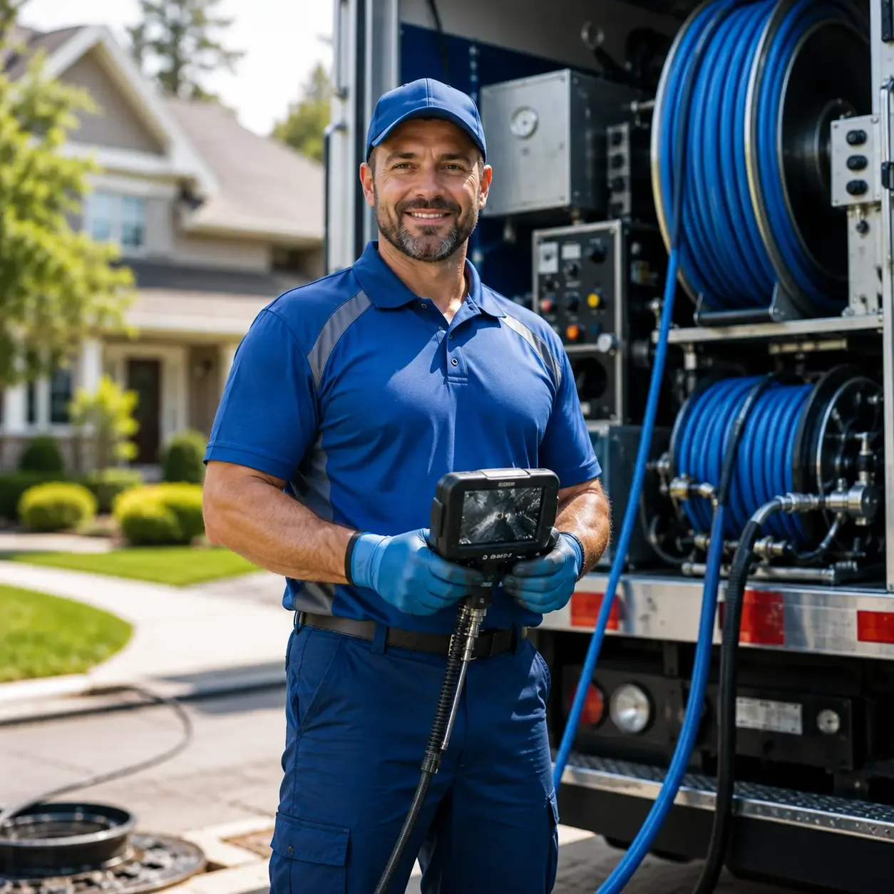 Local outdoor drain cleaning specialists in Mirando City, TX